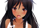 Anime girls with dark tone skin