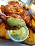 Peruvian-style Chicken with Aji Verde