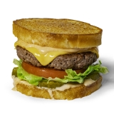 Vegan Frisco Burger – Thee Burger Dude