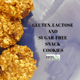 GLUTEN, LACTOSE & SUGAR-FREE SNACK COOKIES