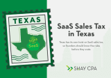 SaaS Sales Tax in Texas