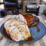 Grilled Apple Cider Pork Roast