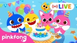 [🔴 LIVE] Baby Shark 10th Anniversary Special | 2025’s Hottest New Songs & Stories | Pinkfong Live
