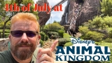 Disney’s Animal Kingdom on the Hottest 4th of July since 1998