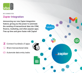 Expand the reach of your data: New Zapier integration shares transactional data with your favorite apps