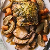 Slow Cooker Leg of Lamb