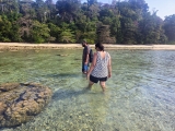 Intertidal Walk in the Andamans with Barefoot at Havelock