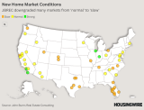 Two maps that show where the housing market is struggling