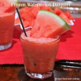 It’s a Party with Frozen Watermelon Daiquiri’s!