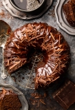 Chocolate Bundt Cake with Chocolate Ganache (The BEST Chocolate Flavor)