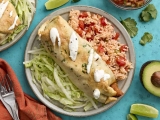 Baked Chicken Chimichangas – Budget Bytes