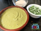 Baby’s Creamy Pea and Coconut Soup