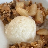 Small Batch Pear Crisp – Cookie Madness