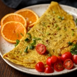 Chickpea Flour Vegan Omelet (soy-free, gluten-free, nut-free)