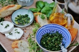 OLIVE OIL DIP WITH FRESH HERBS