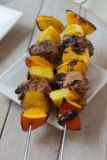 Cuban-Style Pork Kebabs with Orange and Pineapple Wedges | recipe favorites made deliciously gluten free