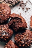 MOIST Double Chocolate Chip Muffins