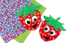 Easy and Fun Torn Paper Strawberry Craft