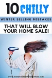 Mistakes to Avoid When Selling a House in The Winter