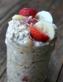 Strawberry Banana Overnight Oats – Organize Yourself Skinny