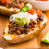 Taco Stuffed Potatoes – The Country Cook