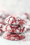 Red Velvet Cake Mix Cookies