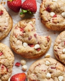 Strawberries and Cream Cookies – Baker by Nature
