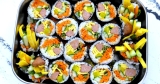 Sausage gimbap (소세지 김밥) recipe by Maangchi