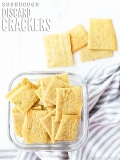 Easy Sourdough Crackers Using Discard