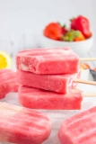 Strawberry Lemonade Popsicles – My Plant-Based Family
