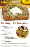 Banana Bread… So Easy, It’s Bananas!
