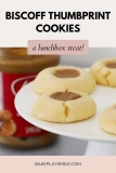 Biscoff Thumbprint Cookies – Bake Play Smile