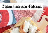 Frugal Foodie Mama: Chicken Mushroom Flatbread