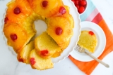Pineapple Upside-Down Bundt Cake | Bake at 350°