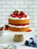 Strawberry Shortcake Layer Cake – Completely Delicious