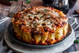 Stuffed Rigatoni Pie (Paccherri) | Olive & Mango