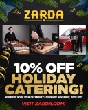 10% Off Holiday Catering – Offer Ends Nov. 30th!