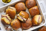 Ham and Cheese Sliders | Olive & Mango
