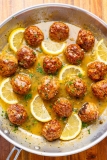 Chicken Piccata Meatballs – Closet Cooking