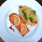 Fire-Roasted Gochujang Glazed Salmon