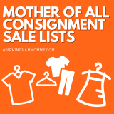 Birmingham Area Children’s Consignment Sales, Spring 2025