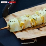 Cedar Wrapped Fish Skewers | Derrick Riches
