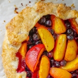 Easy Summer Fruit Galette – try it with all of your seasonal fruit favourites!