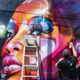 London Graffiti Artist Mr Cenz futuristic Mural | Hookedblog