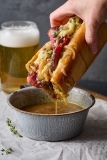 The Best French Dip Sandwiches (Caramelized OnionAu Jus)