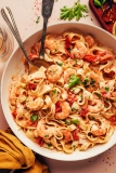 Creamy Tuscan Shrimp Pasta (Dairy-Free)