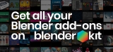 Get all your Blender add-ons on BlenderKit