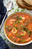 Spinach Tortellini Soup – The Stingy Vegan