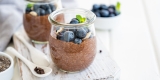 Overnight Chocolate Banana Nut Butter Chia Seed Breakfast Pudding