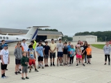 Sanborn High School Aviation Camp visits CHI Aerospace!